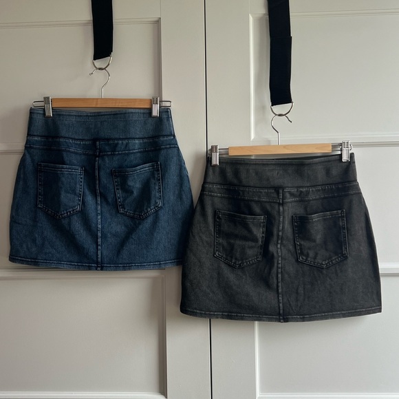 Halara 2 magic high waisted denim skirts NWT - Picture 6 of 10